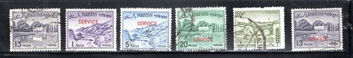 British pakistan stamps used - pakistan,