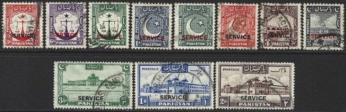 Pakistan 1948 official part - 1948-54,