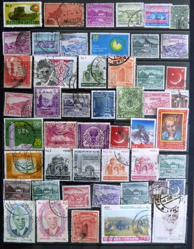 Selection used stamps from - of,