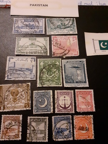 Vintage pakistan postage - vintage,