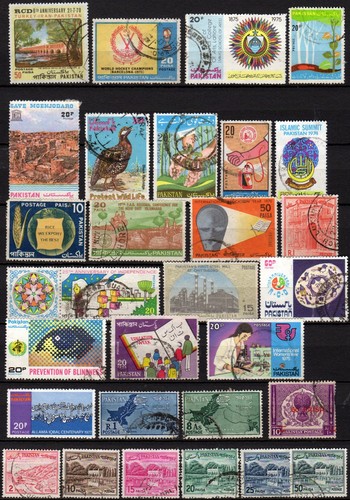 Pakistan different stamped - pakistan,