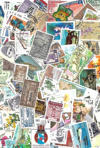 100 all different stamp - all,