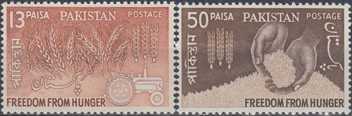 Pakistan hunger 1963 mnh - pakistan,