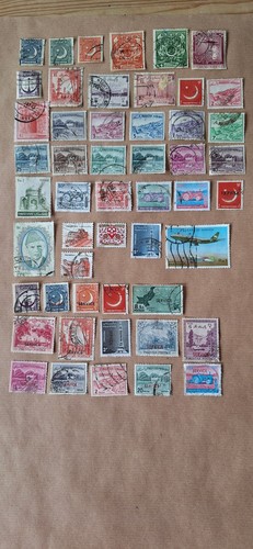 Postage stamps from - 51,