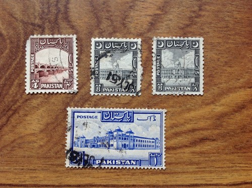Pakistan 1949 used stamps - 1949,