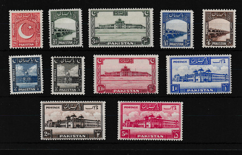 Pakistan kgvi 1948 mint lhm - kgvi, 1948-57