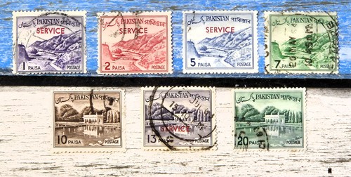 Pakistan 1961 set stamps - pakistan,
