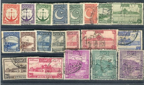 Pakistan 1948 set - pakistan, 20